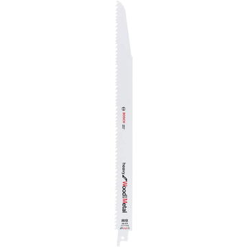 Bosch Lama de fierastrau sabie pentru lemn si metal, lungime 300 mm, 5 buc