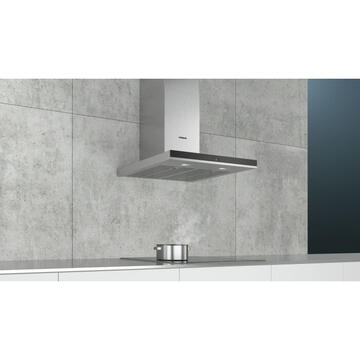 Hota Siemens wall hood LC67BIP50 iQ500 A silver