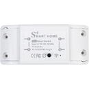 Releu inteligent PNI-PT08R, 10 A, 2.4 GHz, Alb