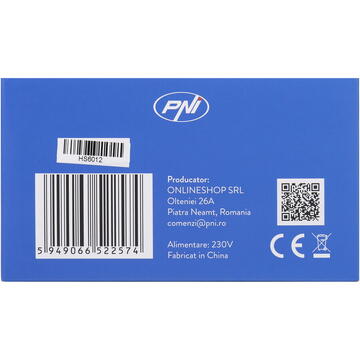 Sistem de alarma wireless PNI-HS600, Wireless, 433 MHz, Alb