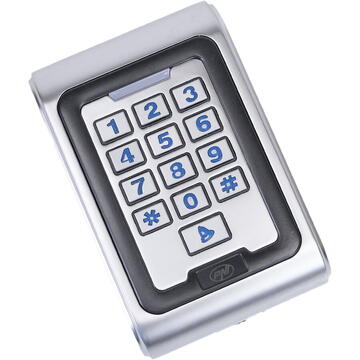 Tastatura control acces PNI-DK220, 12 V, IP65, Gri/Negru