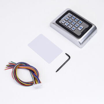 Tastatura control acces PNI-DK220, 12 V, IP65, Gri/Negru