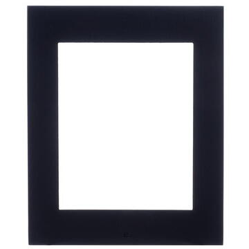 2N Rama montaj aparent 1 modul Negru