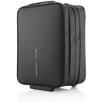 XD DESIGN TRAVEL BAG FLEX FOLDABLE TROLLEY BLACK P/N: P705.811
