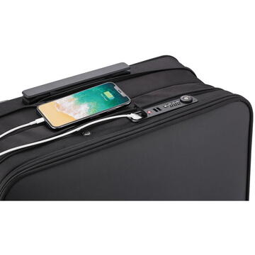 XD DESIGN TRAVEL BAG FLEX FOLDABLE TROLLEY BLACK P/N: P705.811