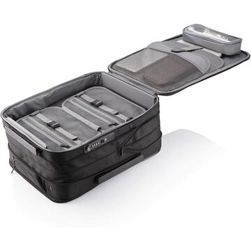 XD DESIGN TRAVEL BAG FLEX FOLDABLE TROLLEY BLACK P/N: P705.811