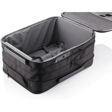 XD DESIGN TRAVEL BAG FLEX FOLDABLE TROLLEY BLACK P/N: P705.811