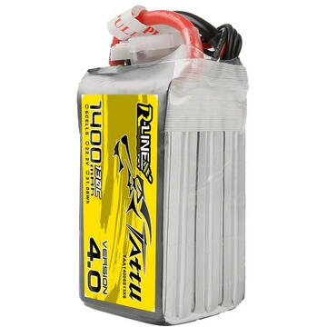 Tattu R-Line 4.0 1400mAh 22.2V 130C 6S1P XT60 Battery