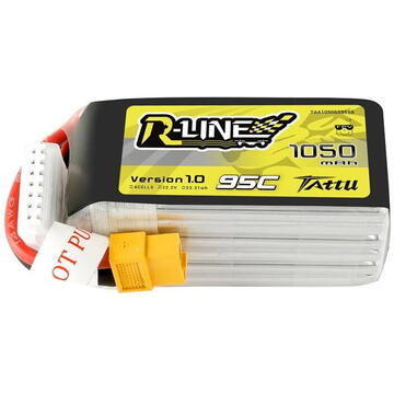 Akumulator Tattu R-Line 1050mAh 22.2V 95C 6S1P XT60