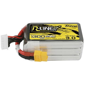Akumulator Tattu R-Line Version 3.0 1300mAh 22,2V 120C 6S1P XT60