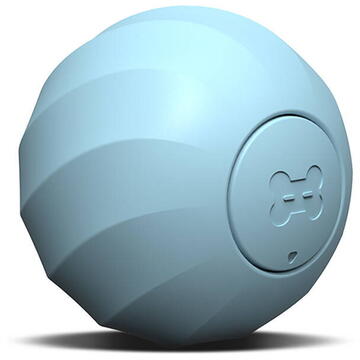 Cheerble Jucarie smart Ice Cream pentru animale, LED, USB, 135 mAh, Albastru