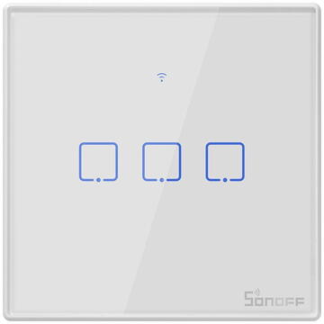 Intrerupator inteligent Sonoff 019578, 3 A, 100-240 V,  Alb