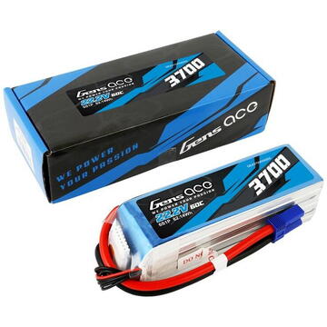 Gens ace Baterie 3700mAh 22.2V 60C 6S1P