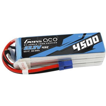 Battery Gens Ace 4500mAh 22.2V 45C 6S1P