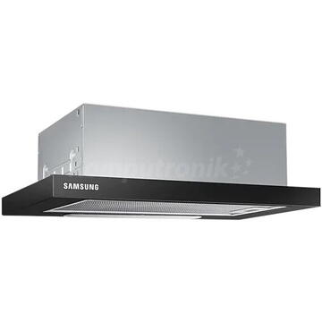 Hota Samsung NK24M1030IB, Incorporabil, 90 W, 1 motor, 3 viteze, Argintiu/Negru