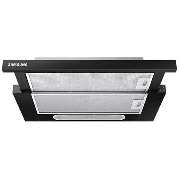 Hota Samsung NK24M1030IB, Incorporabil, 90 W, 1 motor, 3 viteze, Argintiu/Negru