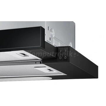 Hota Samsung NK24M1030IB, Incorporabil, 90 W, 1 motor, 3 viteze, Argintiu/Negru