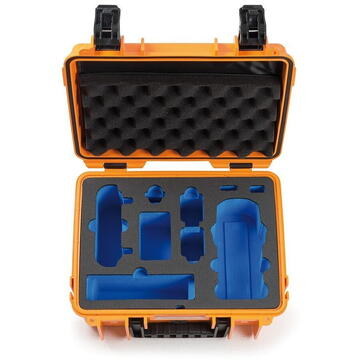 B&W Case type 3000 for DJ Mavic Air 2 / Air 2S orange
