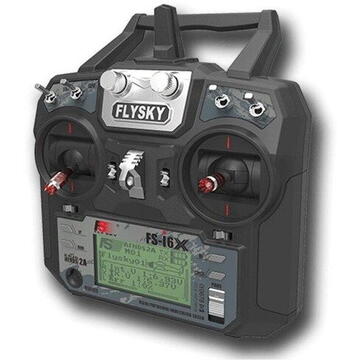 Transmitter + receiver set FlySky FS-i6x + A6B