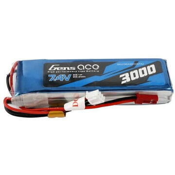 Baterie Gens Ace 3000mAh 7.4V 1C 2S1P LiPo