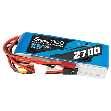 Akumulator Gens Ace 2700mAh 11,1V TX 3S1P Futaba/JST-XHR/JST-SYP