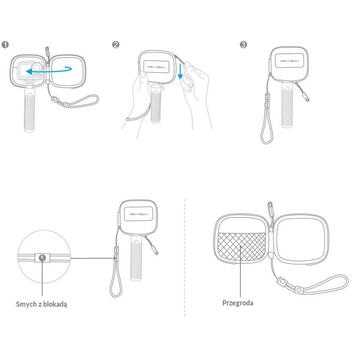 Hard Case PGYTECH do DJI Osmo Action i GoPro (P-GM-127)