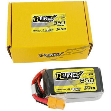 Tattu Acumulator  R-Line 850mAh 14.8V 95C 4S1P