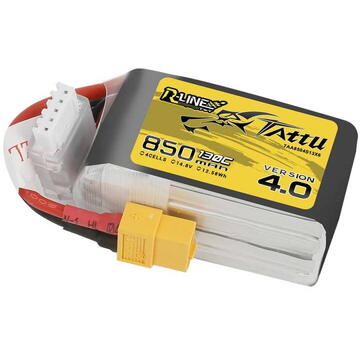 Akumulator Tattu R-Line 850mAh 14.8V 130C 4S1P XT60
