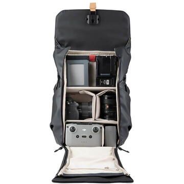 PGYTECH OneGo backpack 25l+ shoulder bag (Obsidian Black) (P-CB-020)