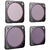Set of 4 filters ND 8/16/32/64 PGYTECH DJI Action 2 (P-28A-013)