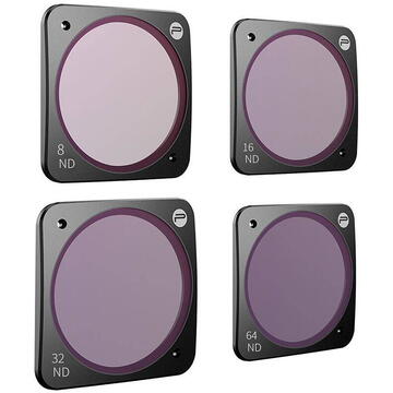 Set of 4 filters ND 8/16/32/64 PGYTECH DJI Action 2 (P-28A-013)