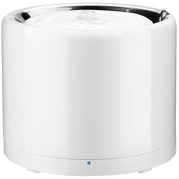 Dispenser de apa PETKIT Eversweet SUS304 pentru animale, Wireless, Capacitate 1.8L, 2W, Alb