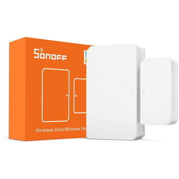 Senzor inteligent pentru usi si ferestre Sonoff SNZB-04, Wireless, 3 V, Alb