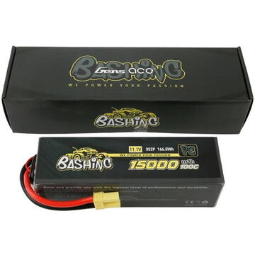 Gens Ace Bashing 15000mAh 11.1V 100C 3S2P LiPo EC5 Battery