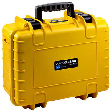 B&W Case type 4000 for DJI Mavic 3 / Mavic 3 Cine yellow