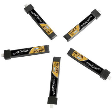 Akumulator Tattu LiPo 300mAh 3.8V 75C 1S1P HV BT2.0.5 (5pcs)