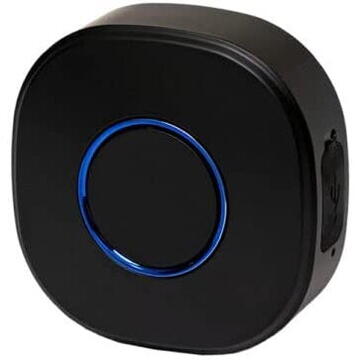 Buton WiFi Activarea sau dezactivarea actiunilor sincronizate ale mai multor dispozitive Shelly, Negru