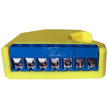 Releu inteligent Shelly Controller WiFi LED Strip   RGBW2, 4 canale, 12A, Galben