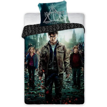 Faro Harry Potter 003 youth bedding 140x200cm + pillow 70x90cm