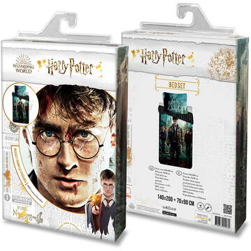 Faro Harry Potter 003 youth bedding 140x200cm + pillow 70x90cm
