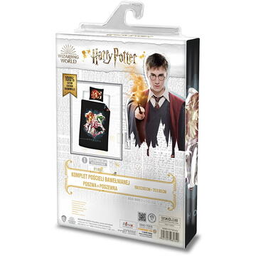 Faro Harry Potter 002 youth bedding 160x200cm + pillow 70x80cm