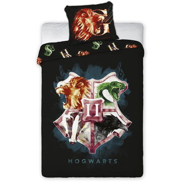 Faro Harry Potter 002 youth bedding 160x200cm + pillow 70x80cm