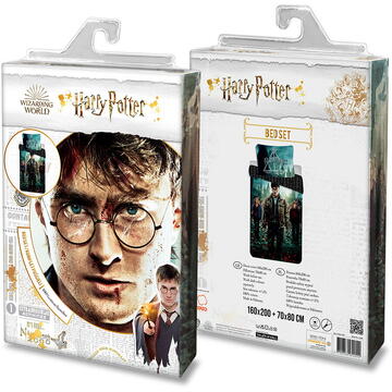 Faro Harry Potter 003 youth bedding 160x200cm + pillow 70x80cm