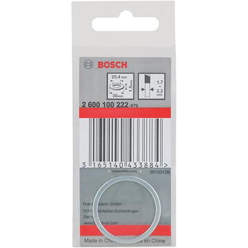 Bosch Inel de reductie pentru lame de fierastrau circular, 30 x 25.4 x 1.5 mm
