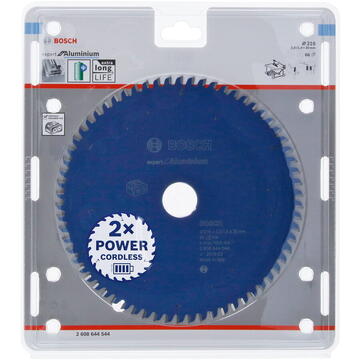 Bosch Panza de fierastrau circular pentru aluminiu, 216 x 30 x 1.4 mm, 66 dinti