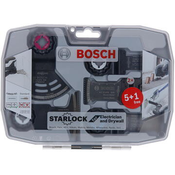 Bosch Set 6 panze de fierastrau pentru lemn si metal