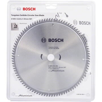 Bosch Panza fierastrau circular pentru aluminiu, 305 x 30 x 3 mm, 96 dinti