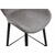 Heinner SET OF 2 BAR CHAIRS RETRO STYLE - GREY