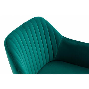 Heinner SET 2 SCAUNE TIP FOTOLIU CATIFEA GREEN