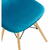 Heinner SET 2 SCAUNE STIL SCANDINAV- BLUE